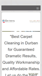 Mobile Screenshot of carpetcleaningdurban.com